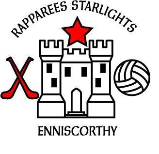 Bellefiled Enniscorthy Rapparee Starlightsfootall and hurling team crest